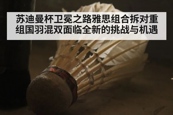 苏迪曼杯卫冕之路雅思组合拆对重组国羽混双面临全新的挑战与机遇